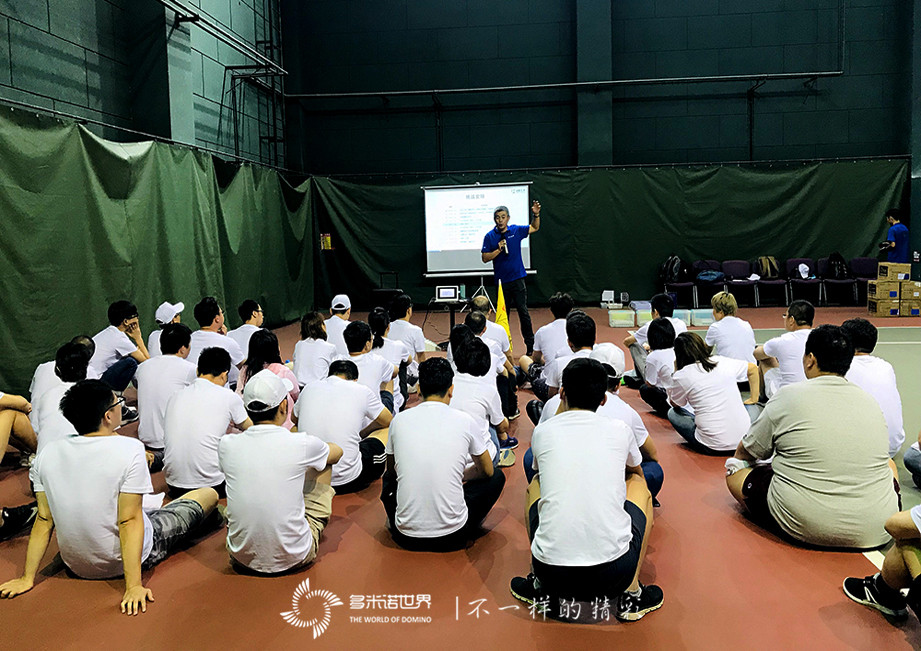 玩咖員工內訓、歡聚多米諾世界