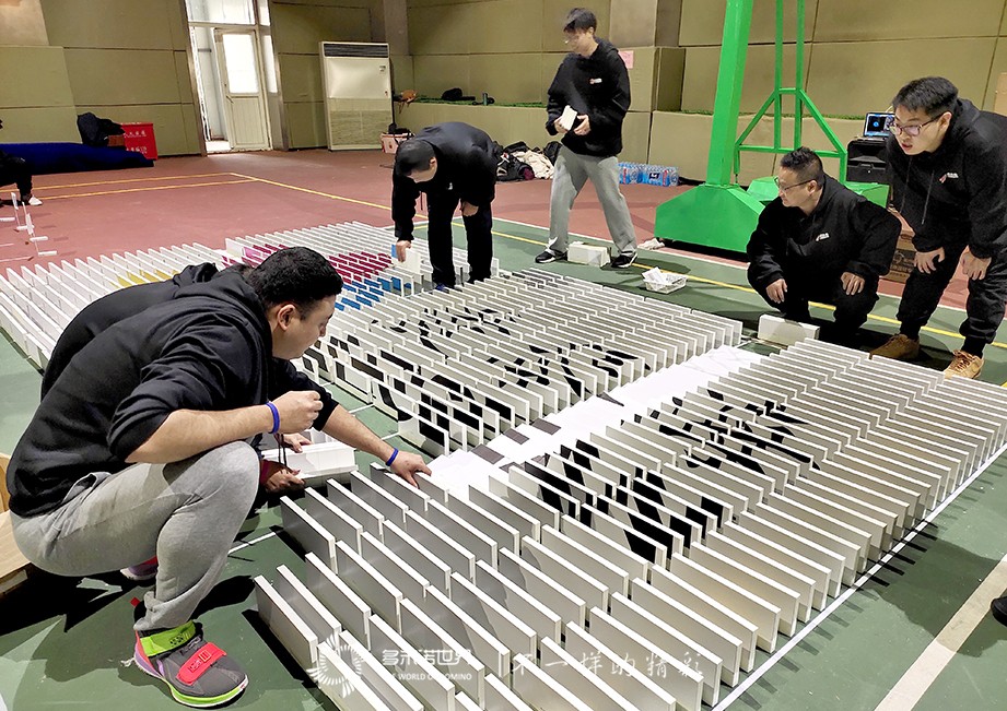 北京愛琴海多米諾團隊大挑戰