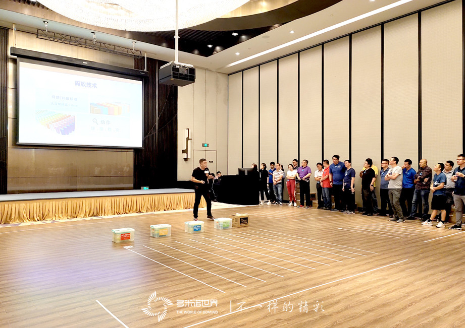 “聚勢啟航，同驅未來”-西門子LDA團隊多米諾大挑戰   