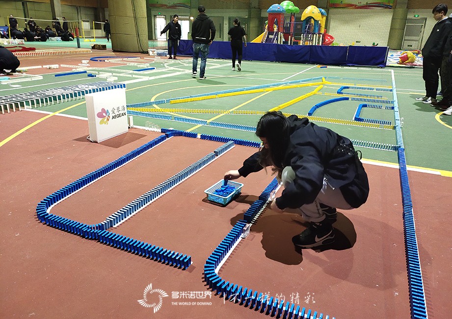 北京愛琴海多米諾團隊大挑戰