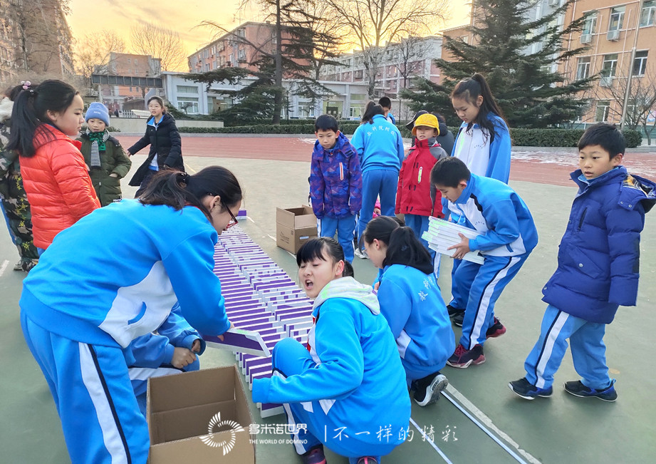 多米諾啟動石景山中學2020年校園科技節