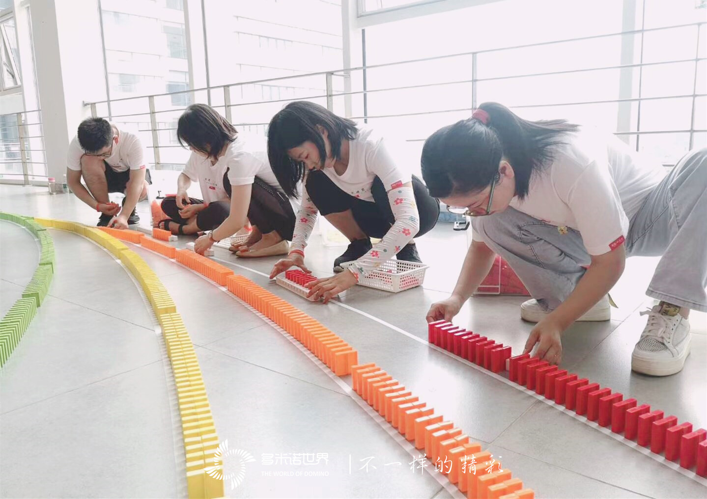 暢捷通團隊相聚南昌“再戰(zhàn)”多米諾